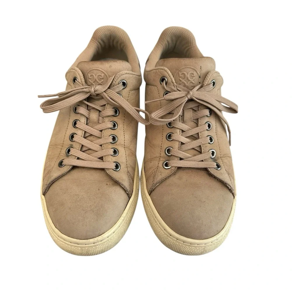 GFORE X Peter Millar Disruptor Burn Brown Leather Golf Mens 10 Shoe #S5-9‎